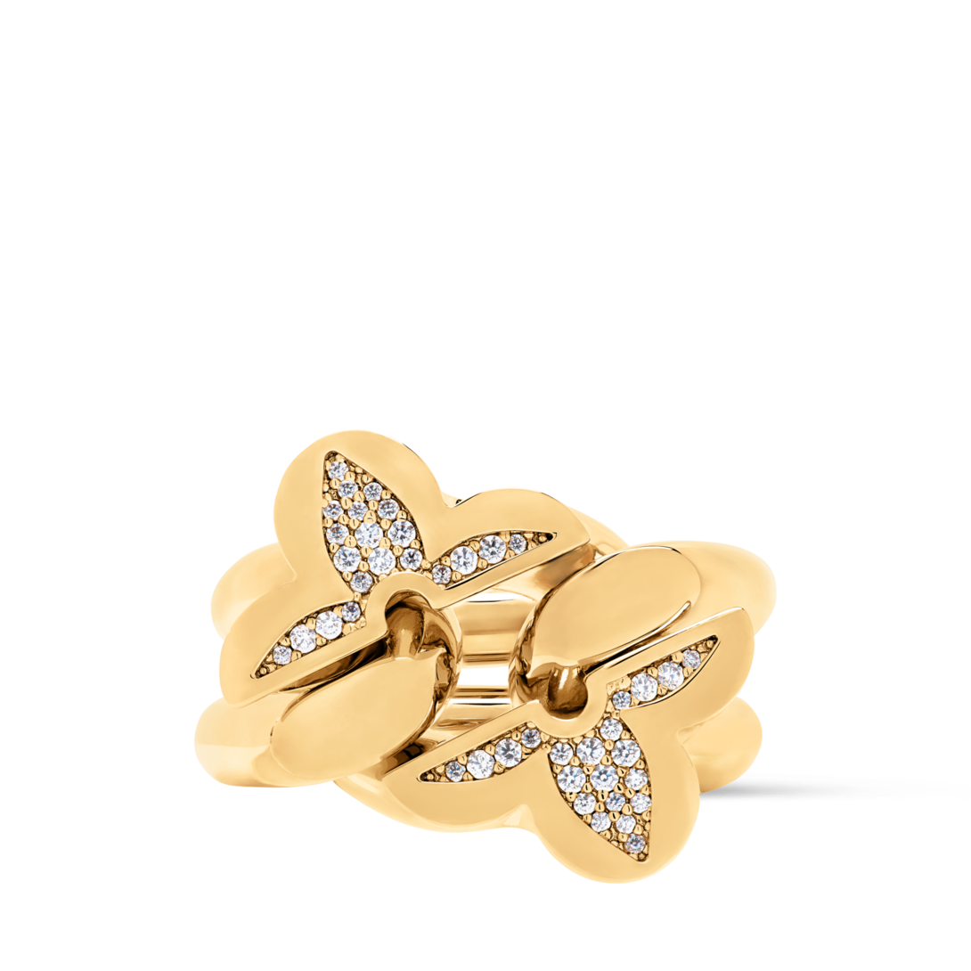 My Flower Link Ring S00 - Fashion Jewelry | LOUIS VUITTON